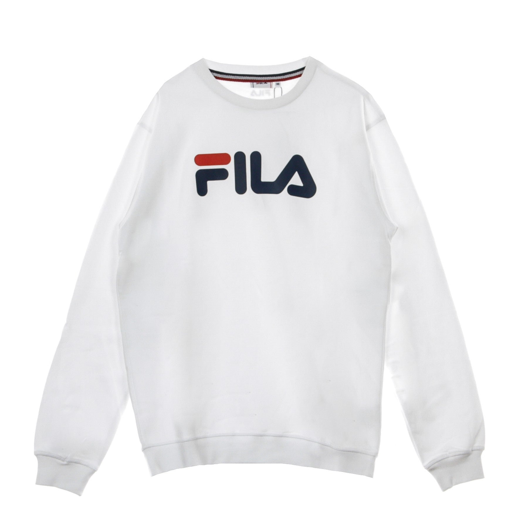 Fila, Felpa Girocollo Uomo Pure Crew Sweat, 