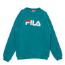 Fila, Felpa Girocollo Uomo Pure Crew Sweat, Lake Blue