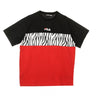 Fila, Maglietta Uomo Palti Tee, Black/true Red/bright White
