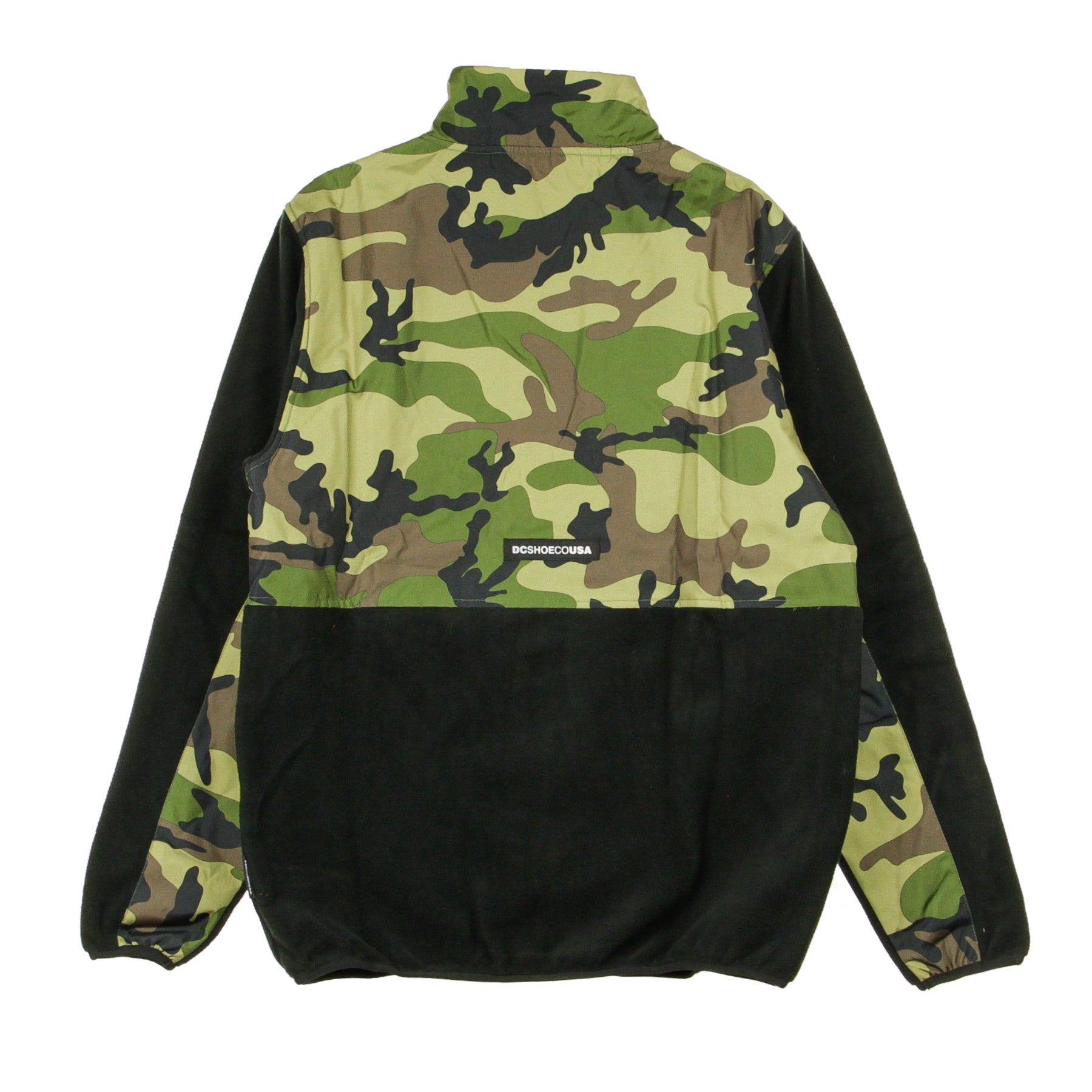 Channing Mock Men's Fleece Jacket Camo/black