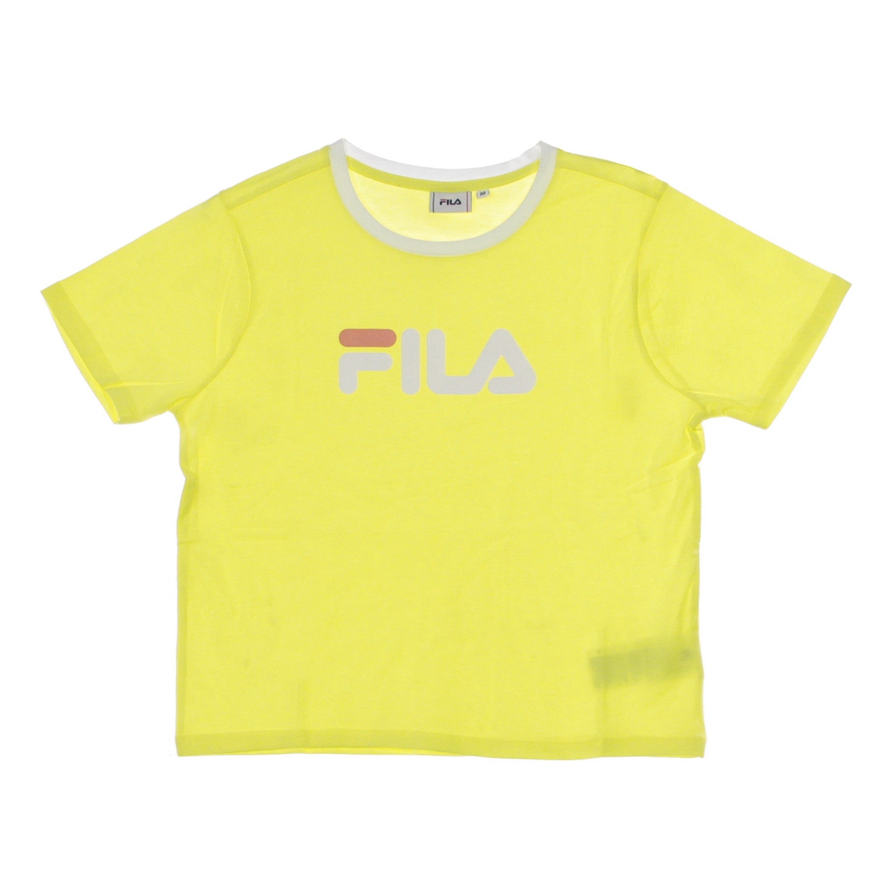 Fila, Maglietta Corta Donna Salome Tee, Limelight