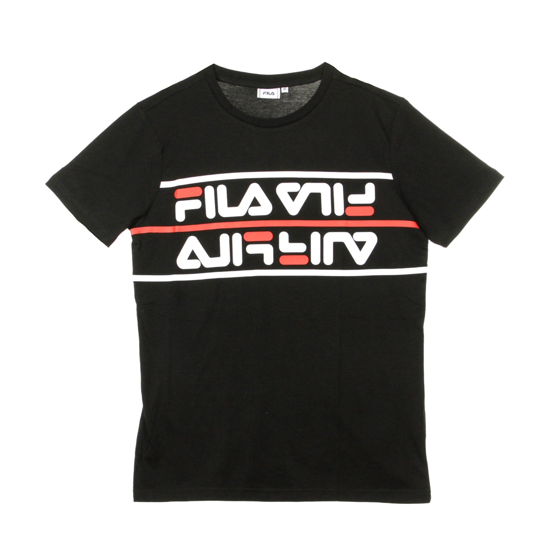 Fila, Maglietta Uomo Salman Tee, Black
