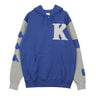Kappa, Felpa Cappuccio Uomo Authentic Bensy, Blue Md/grey Lt