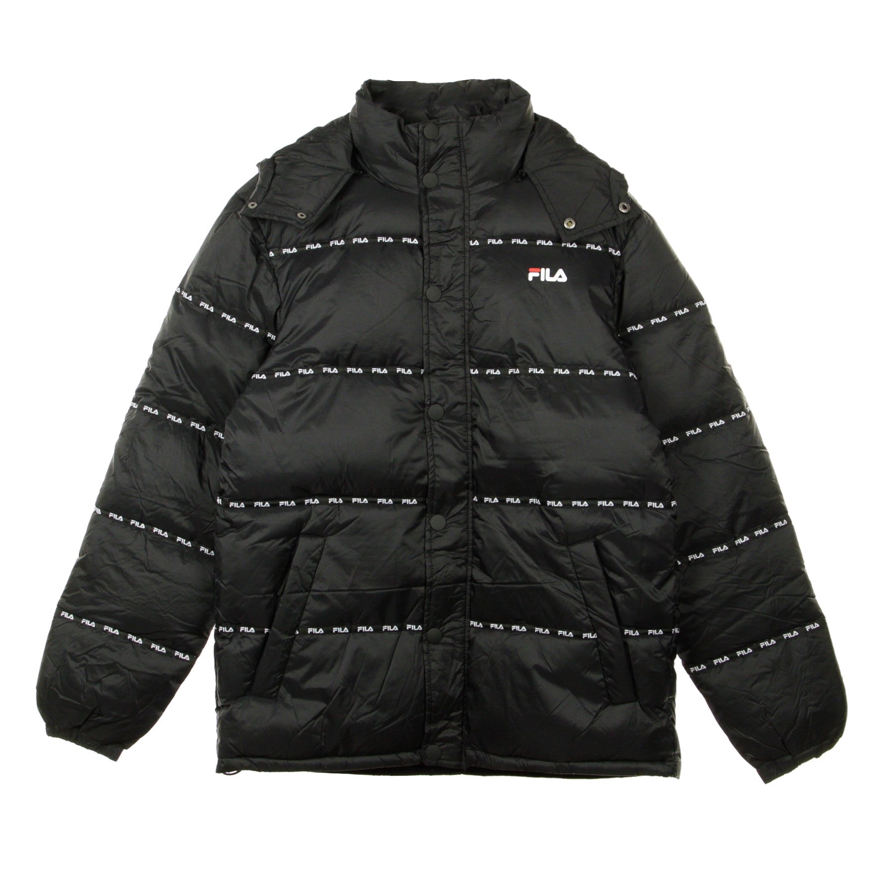 Fila, Piumino Uomo Tatsuji Puff Jacket, Black