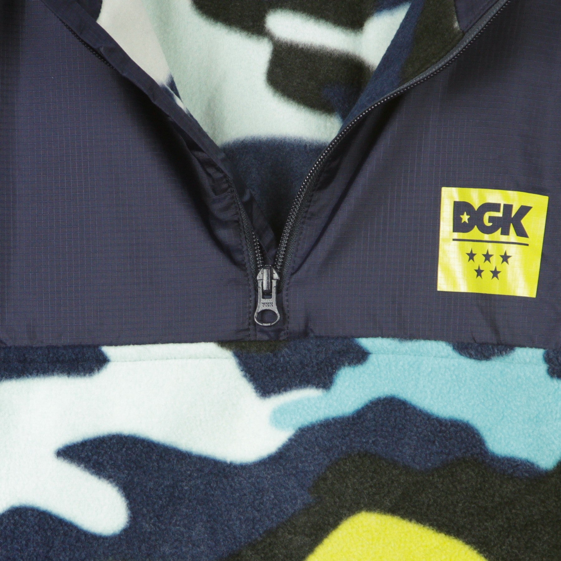 Dgk, Felpa Collo Alto Uomo Chill Polar Fleece, 