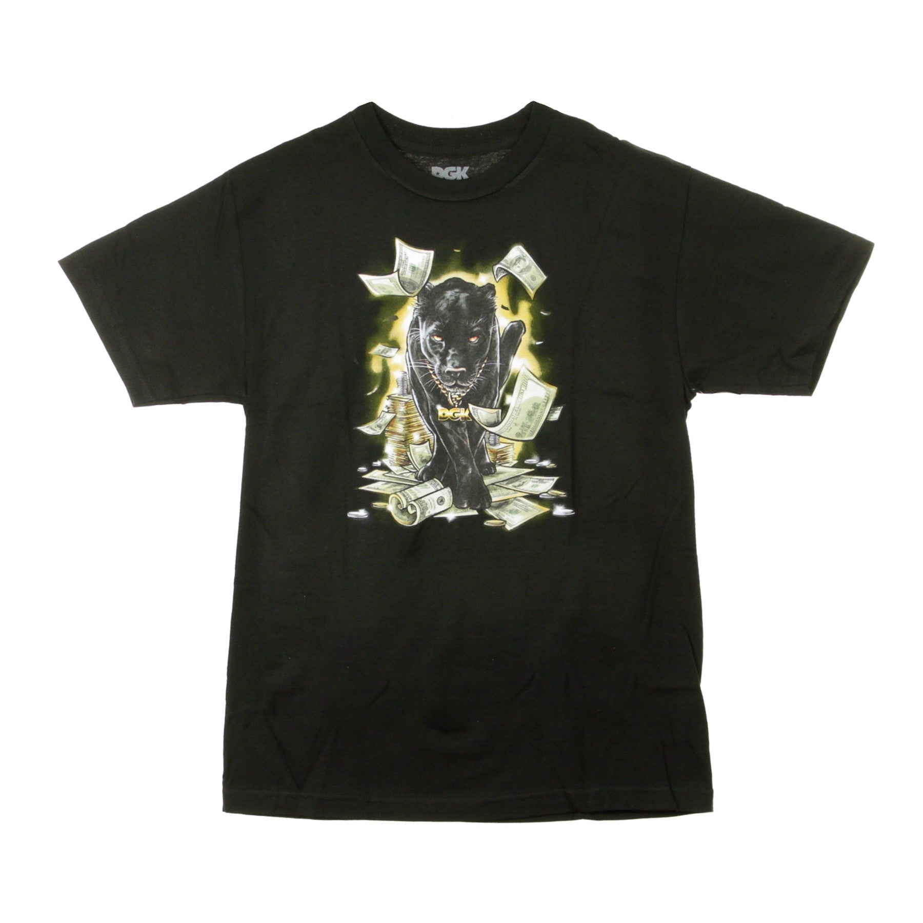 Dgk, Maglietta Uomo Prowl Tee, Black