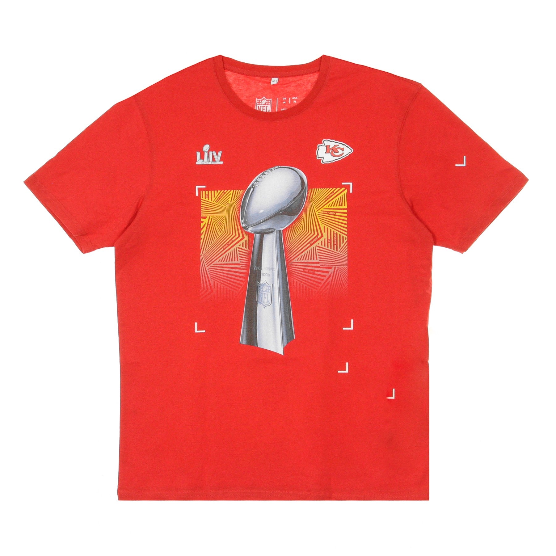 Fanatics Branded, Maglietta Uomo Nfl Iconic Parade Celebration Kanchi, Red