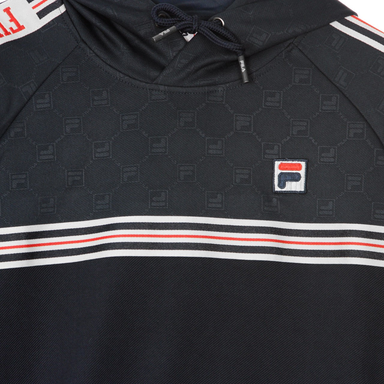 Fila, Felpa Leggera Cappuccio Uomo Besarion Hoody, 