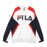 Fila, Giacca Tuta Uomo Oliviero, White