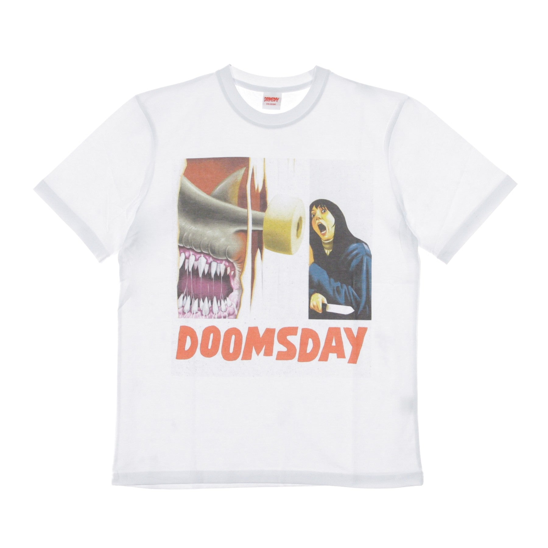 Doomsday, Maglietta Uomo Sharking, White