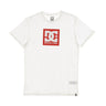Dc Shoes, Maglietta Uomo Square Star, White/red