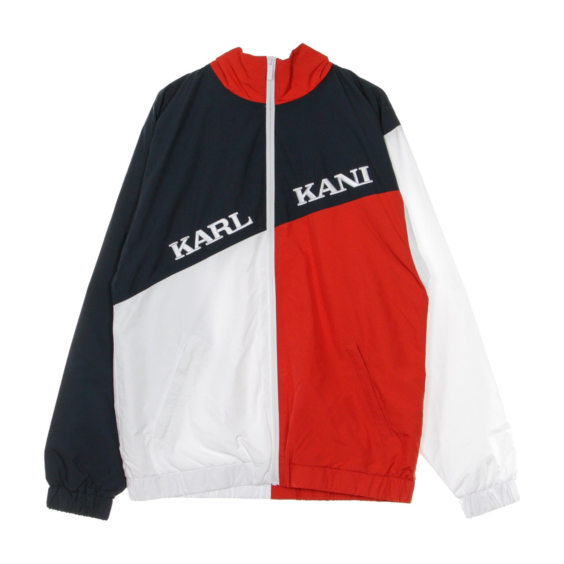 Karl Kani, Giacca A Vento Uomo Retro Block, Navy/red/white