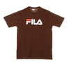 Fila, Maglietta Uomo Classic Pure, Bitter Chocolate