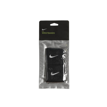 Nike, Polsino Uomo Swoosh Wristbands, Obsidian/white