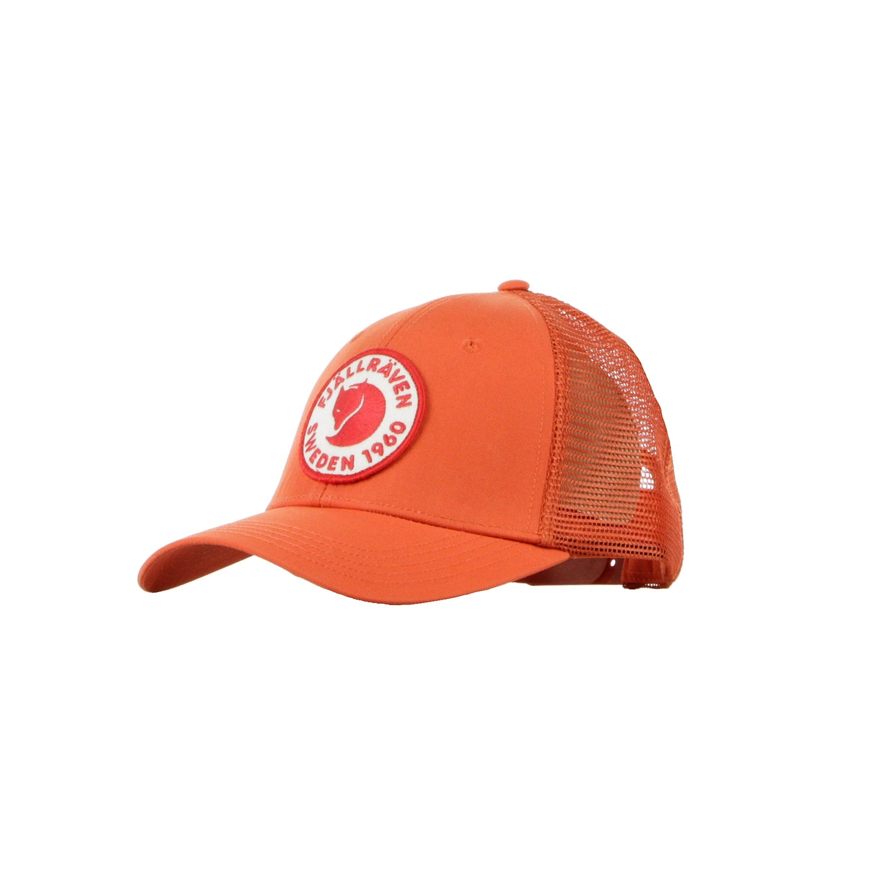 Curved Visor Cap for Men with Langtradarkeps Rowan Red Logo