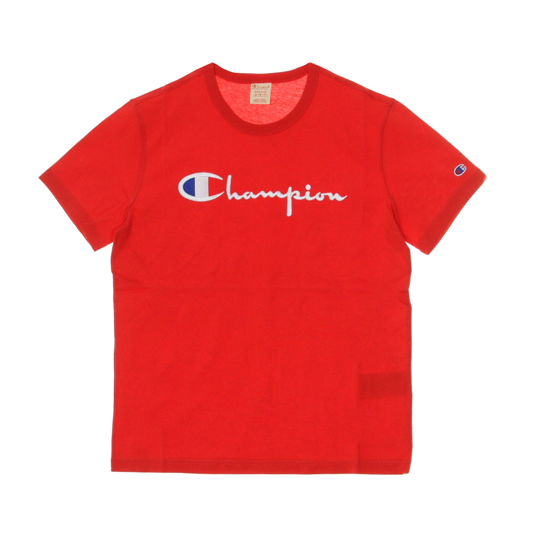 Champion, Maglietta Uomo Crewneck Tee, Byr Red