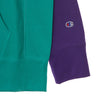 Champion, Felpa Leggera Girocollo Uomo Crewneck Sweatshirt, Teal Green