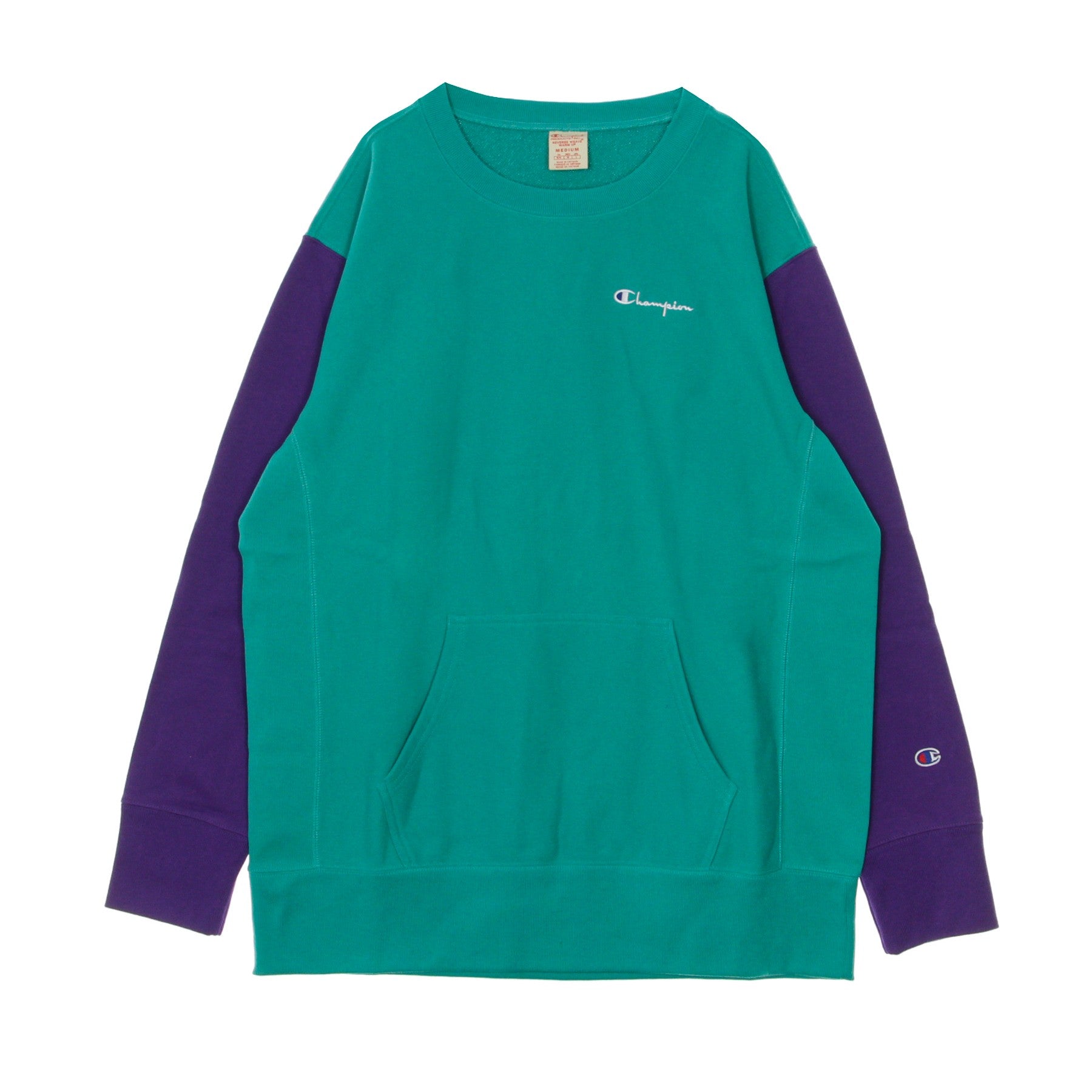 Champion, Felpa Leggera Girocollo Uomo Crewneck Sweatshirt, 