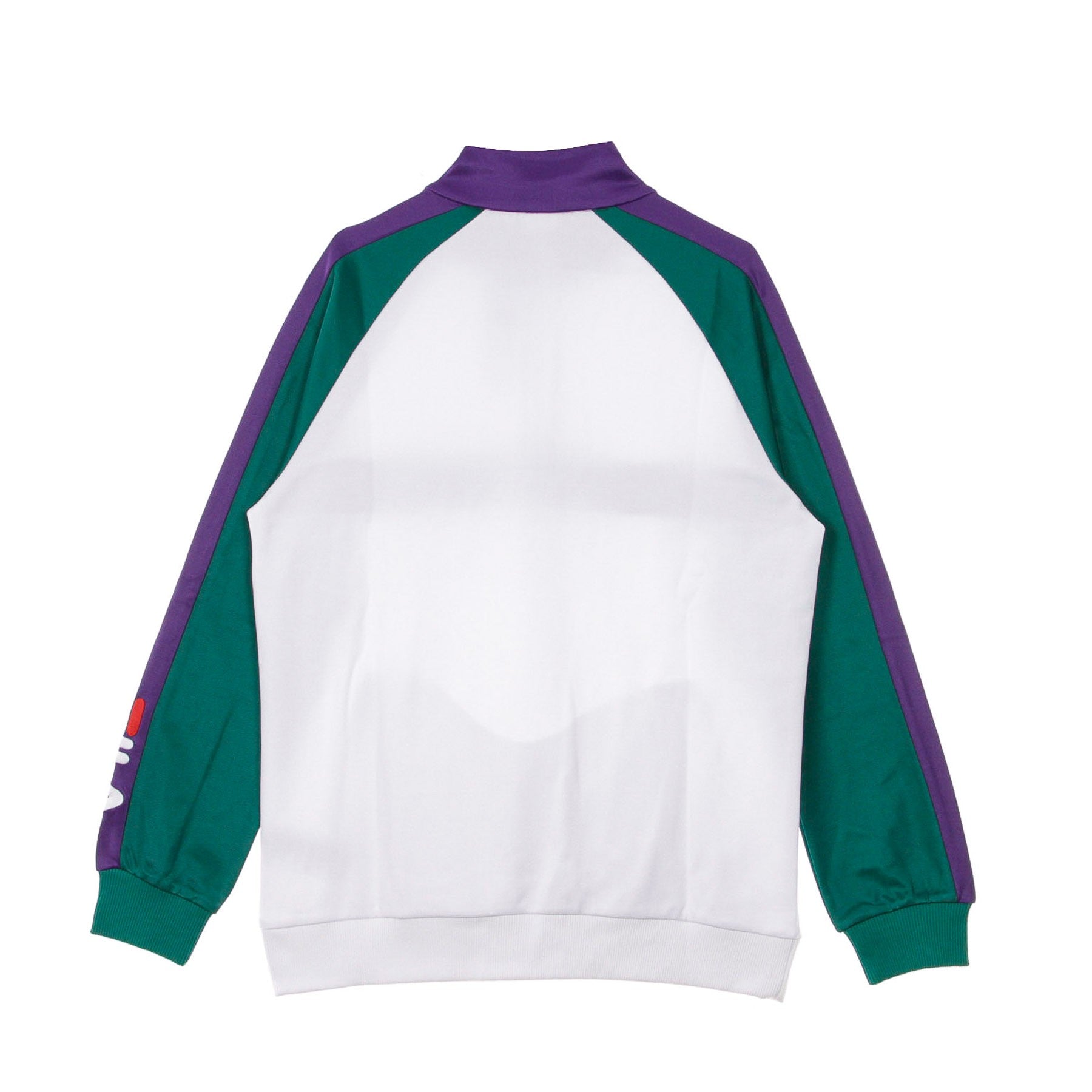 Bayou Shady Glade/bright White/tillandsia Purple Men's Lightweight Turtleneck Sweatshirt