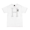Huf, Maglietta Uomo Essentials Classic H Tee, White