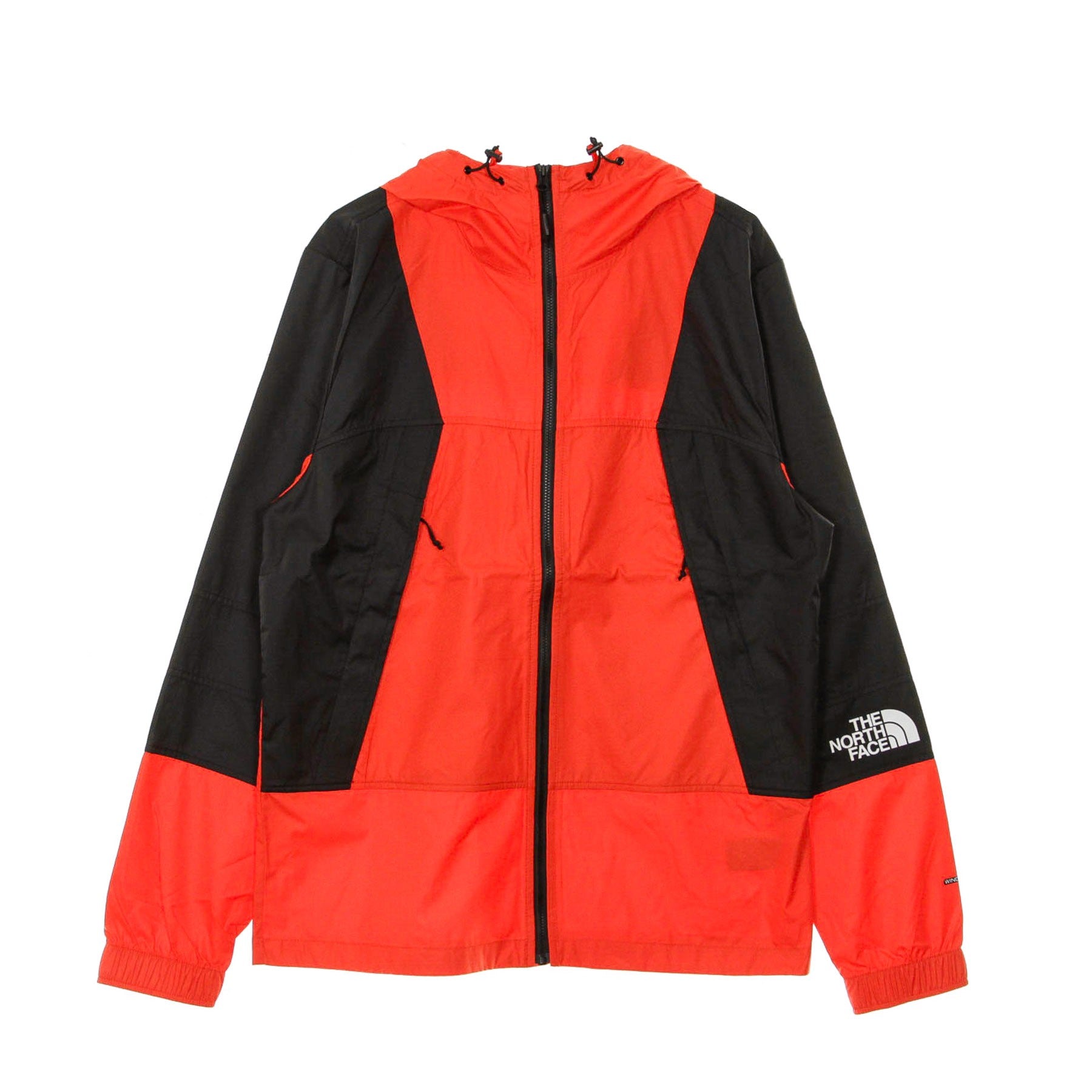 The North Face, Giacca A Vento Uomo Mountain Light Windshell Jkt, Fiery Red/black