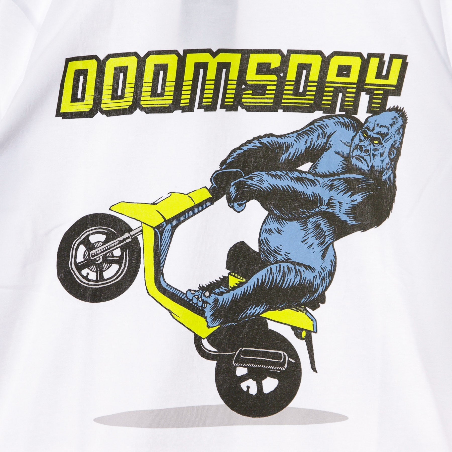 Doomsday, Maglietta Manica Lunga Uomo One Wheel L/s, 