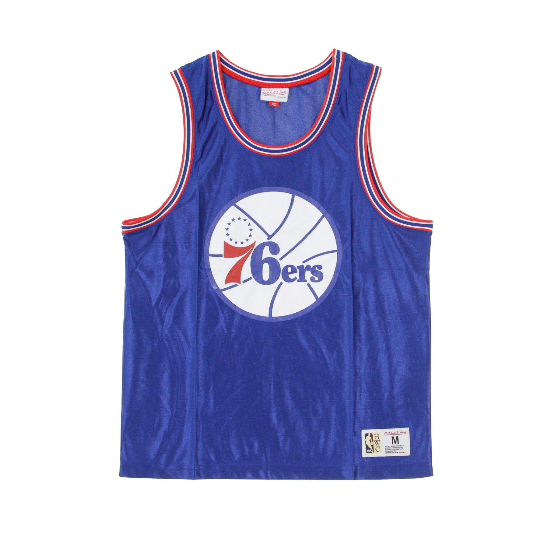 Mitchell & Ness, Canotta Tipo Basket Uomo Nba Dazzle Tank Top Phi76e, Original Team Colors