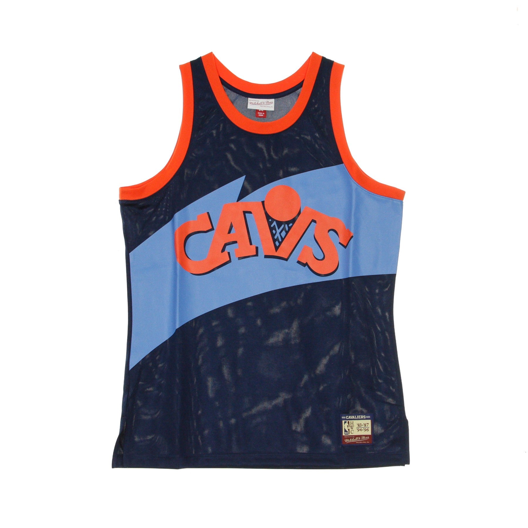 Mitchell & Ness, Canotta Basket Uomo Nba Team Heritage Tank 1983-94 Clecav, Original Team Colors