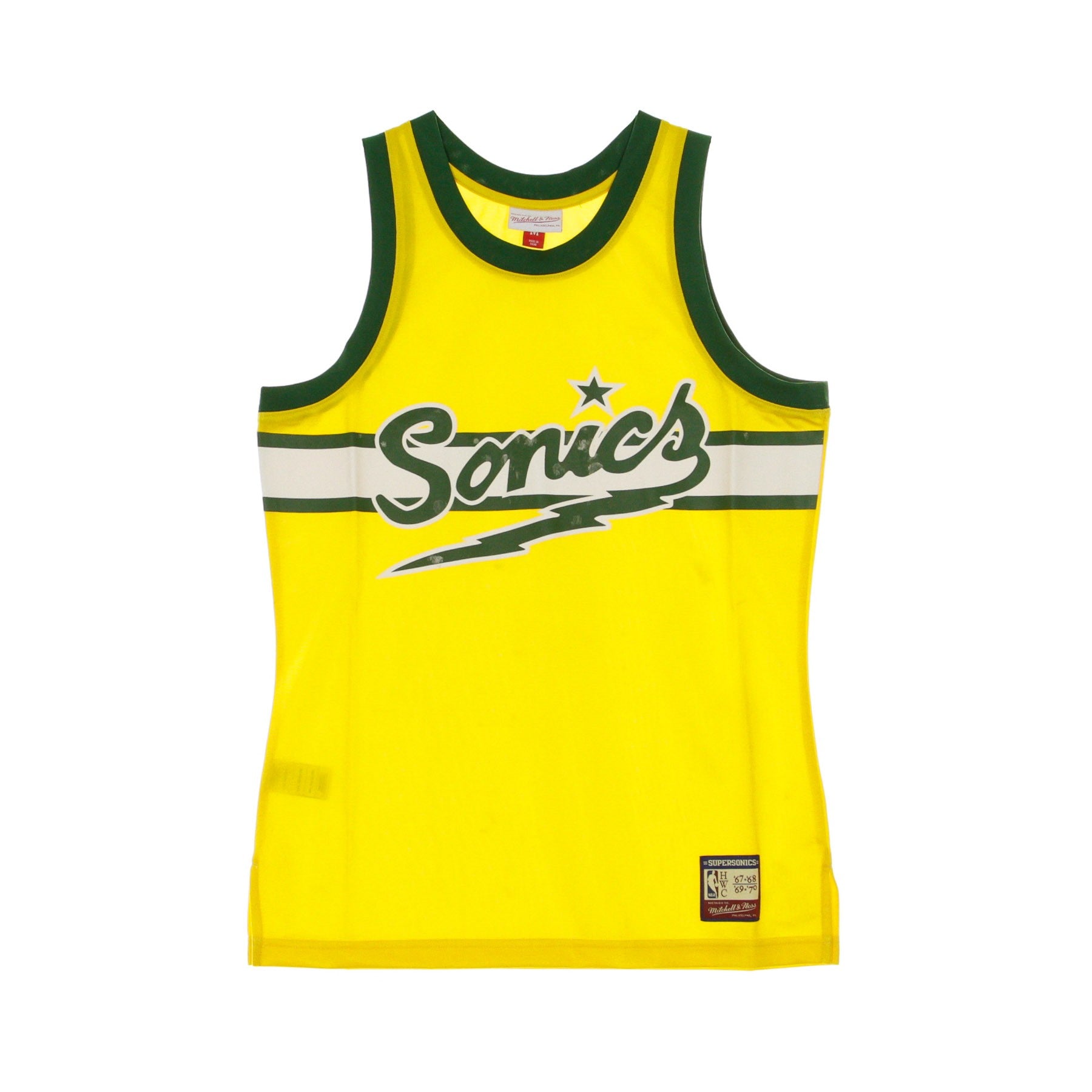 Mitchell & Ness, Canotta Basket Uomo Nba Team Heritage Tank 1967-69 Seasup, Original Team Colors