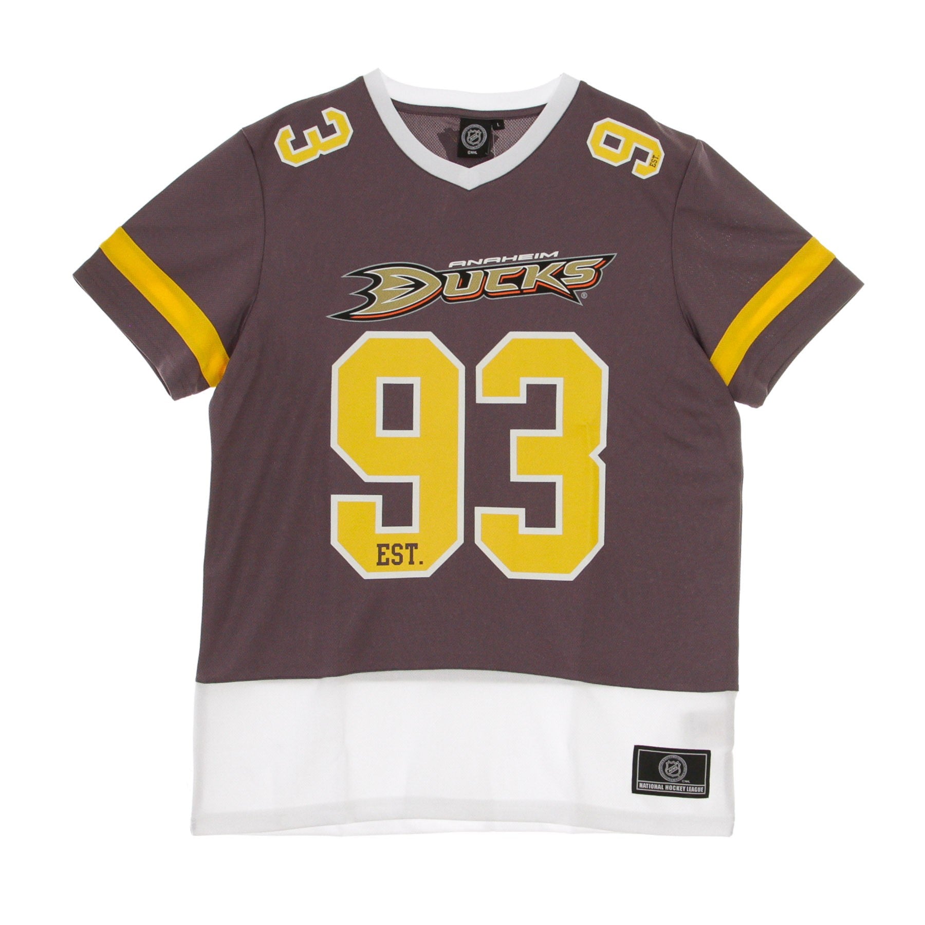 Majestic, Casacca Uomo Nhl Portmer Poly Mesh Short Sleeve Tee Anaduc, Original Team Colors