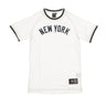 Majestic, Maglietta Uomo Mlb Freeman Long Line T-shirt Neyyan, White/original Team Colors
