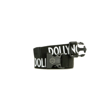 Dolly Noire, Cintura Uomo Logo Belt, Black