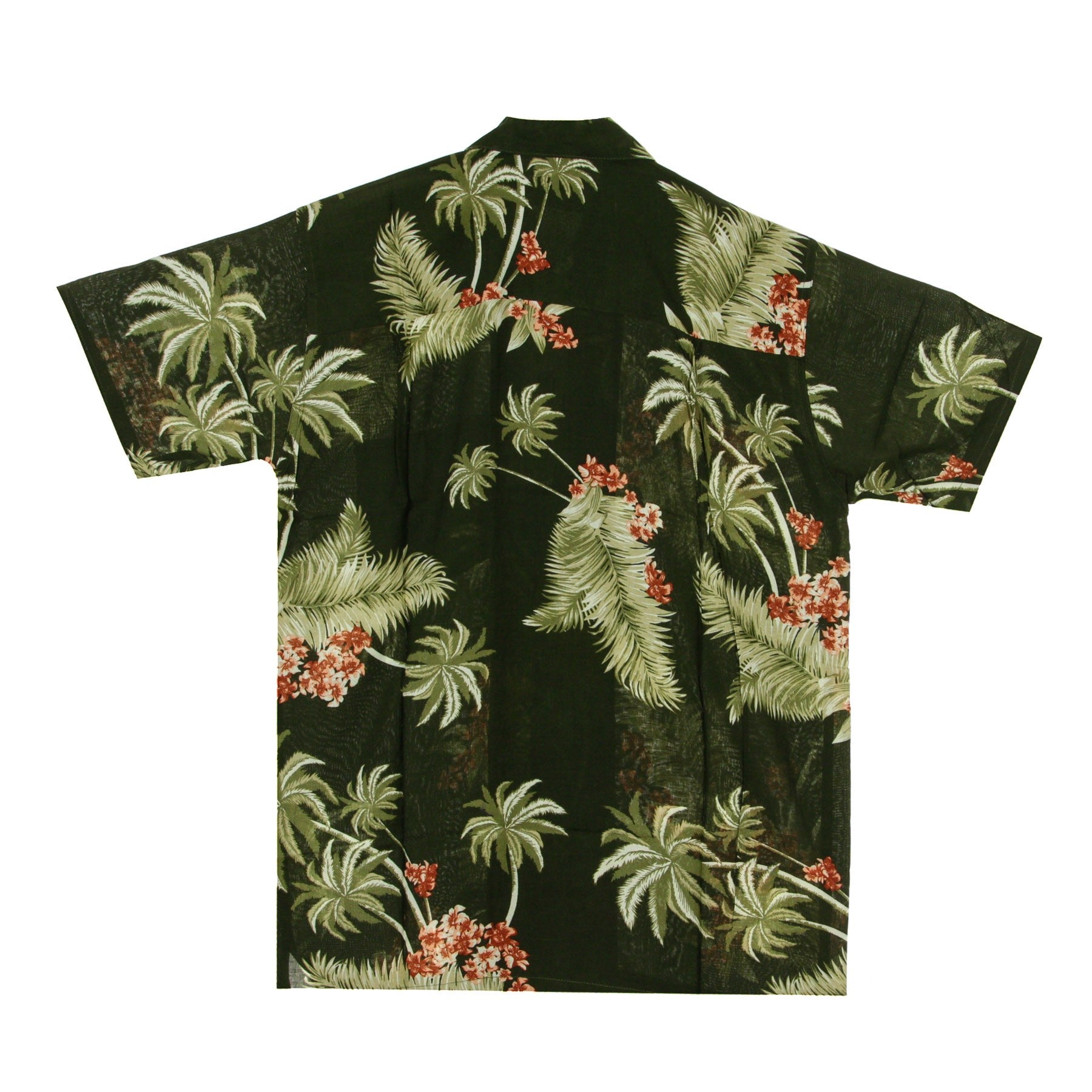 Camicia Manica Corta Uomo Hawaiian Shirt Atlanta Khaki