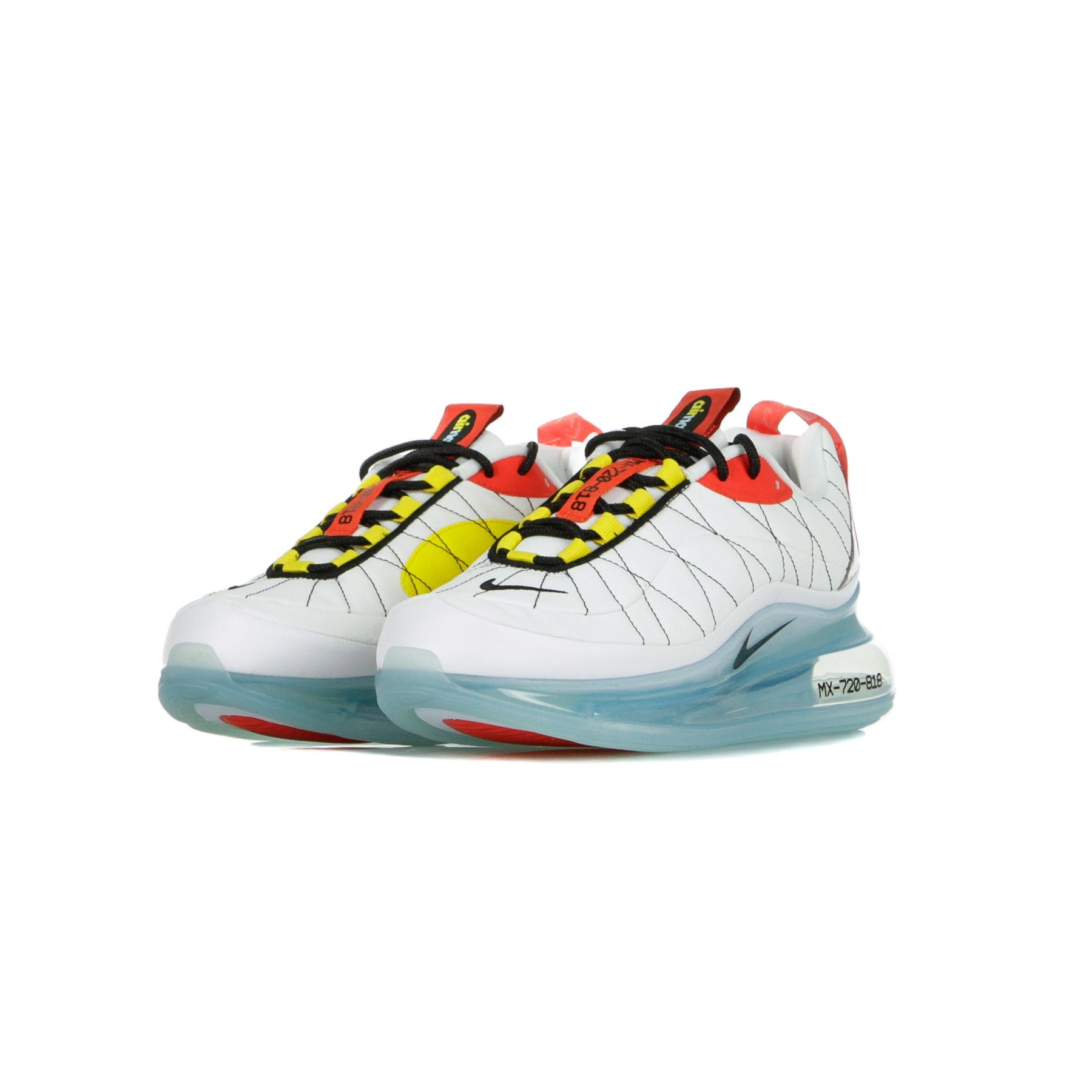 Low Men's Shoe Mx-720-818 White/black/speed Yellow/chile Red