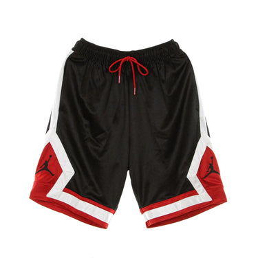 Jordan, Pantaloncino Tipo Basket Uomo Jumpman Diamond, Black/gym Red/white/black