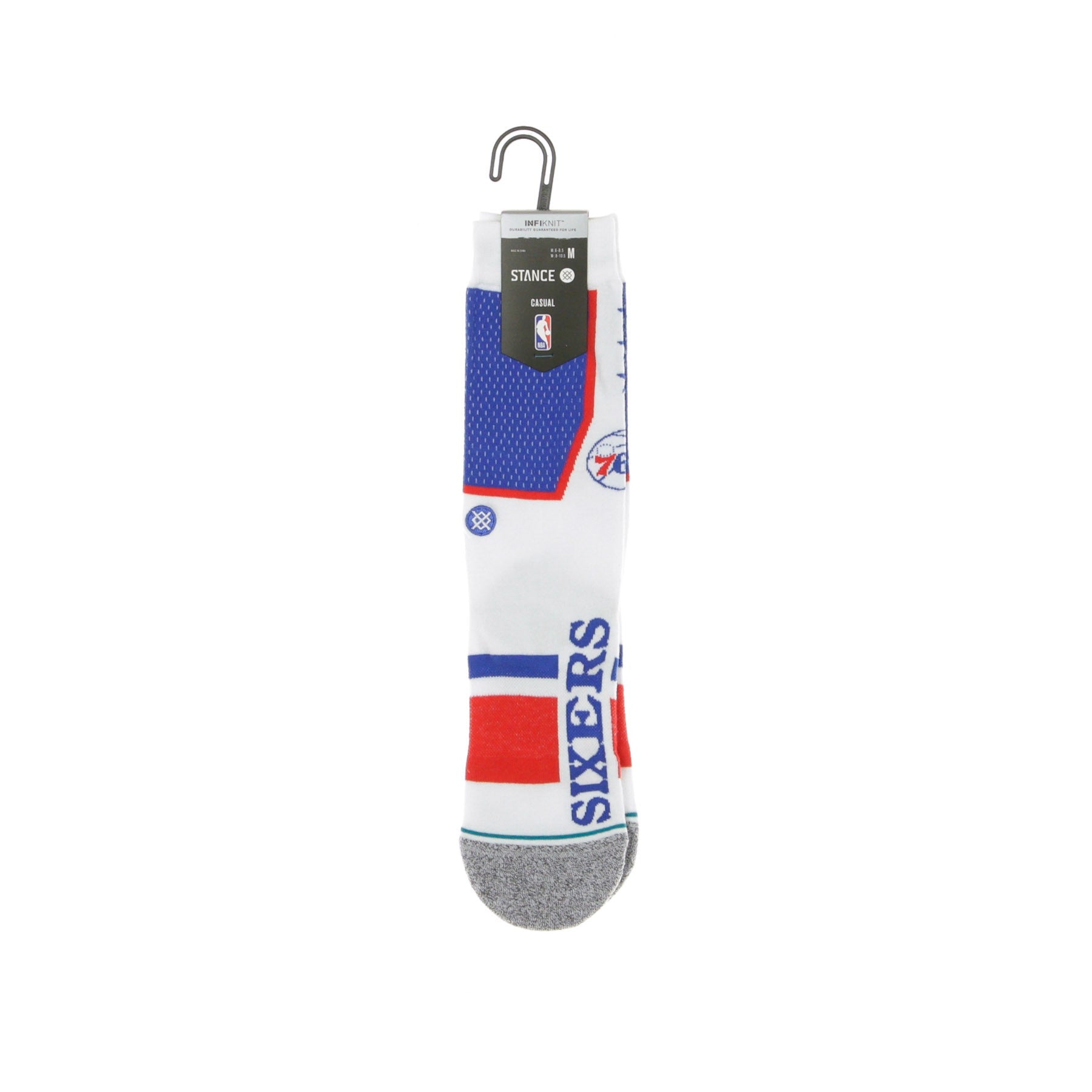 Stance, Calza Media Uomo 76ers Shortcut 2, 