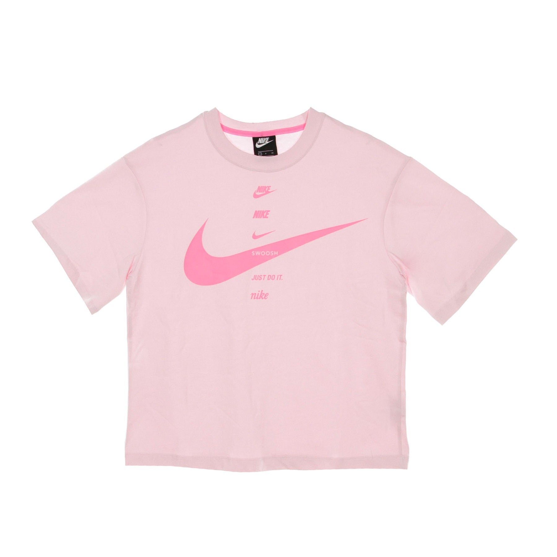Women's Swoosh Top Pink Foam /pink Glow T-shirt