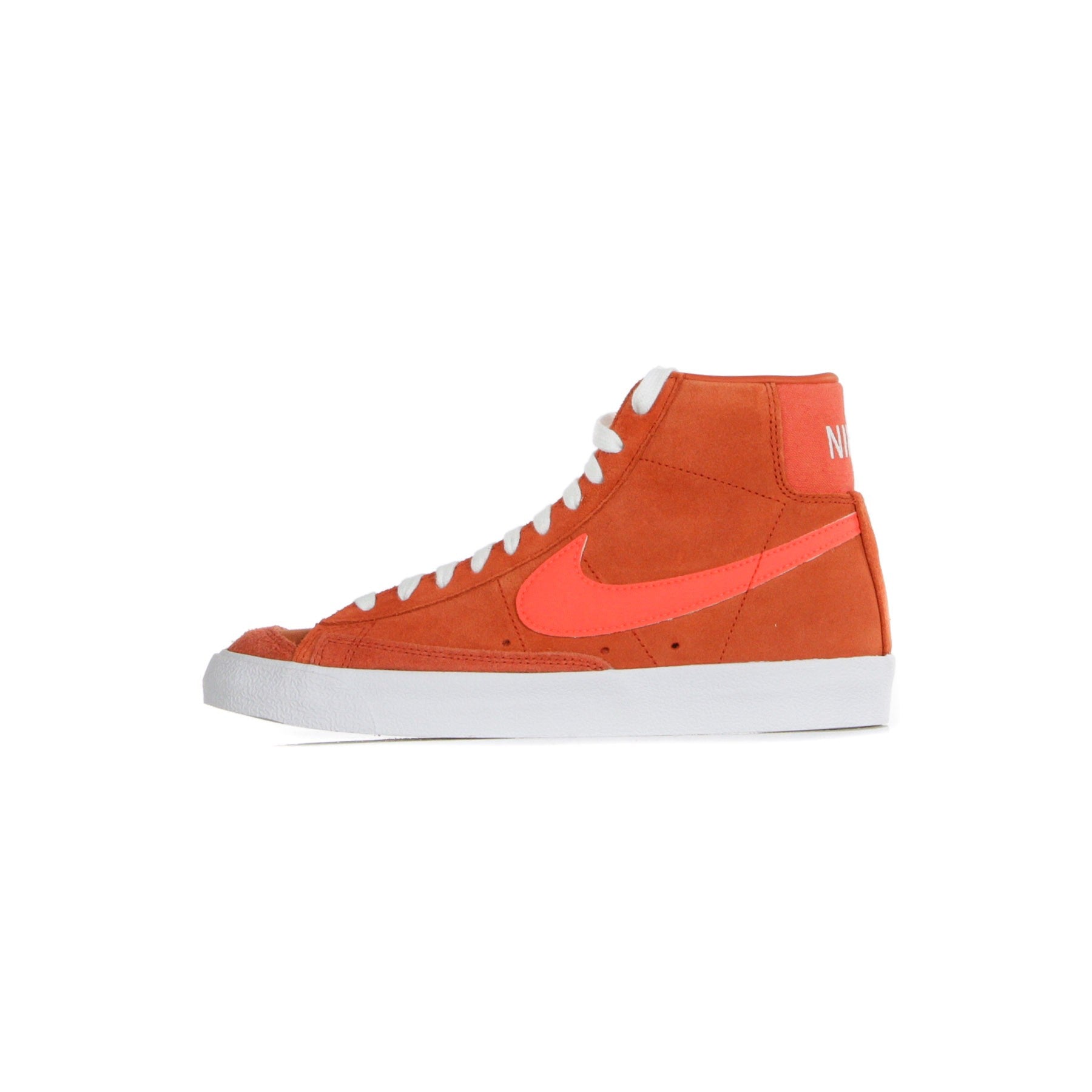Nike, Scarpa Alta Uomo Blazer Mid 77 Vintage Suede Mix, Mantra Orange/bright Crimson