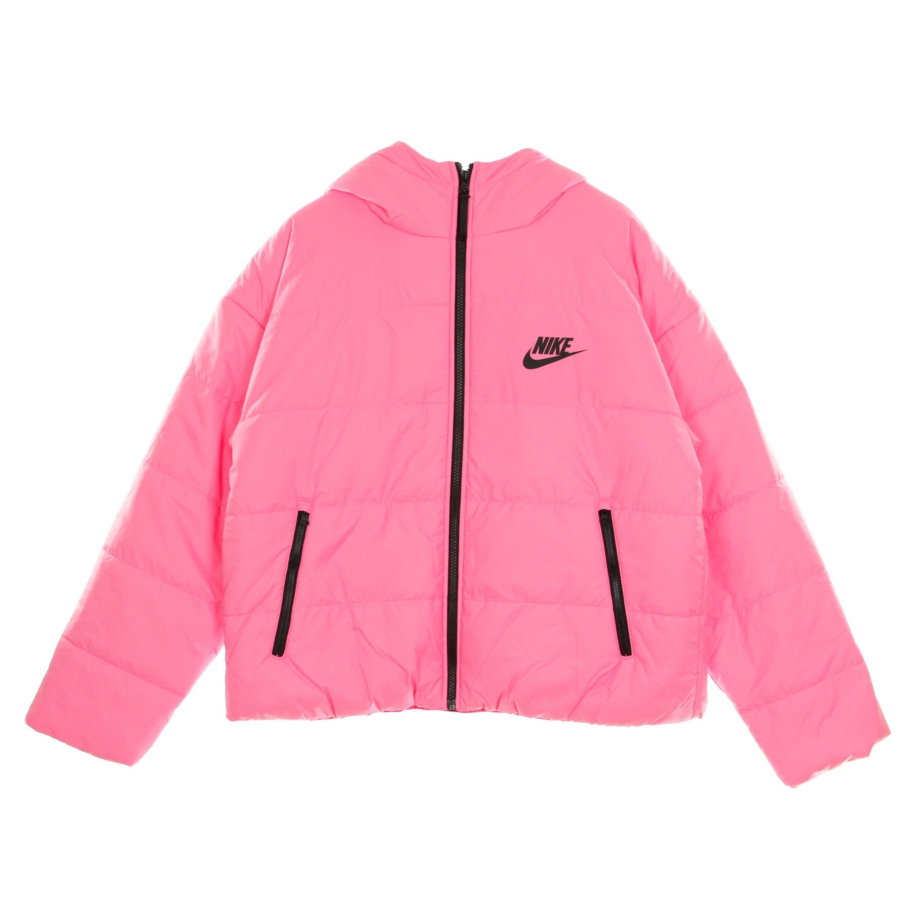 Women's Sportswear Core Synthetic Fill Down Jacket Pink Glow/black/black