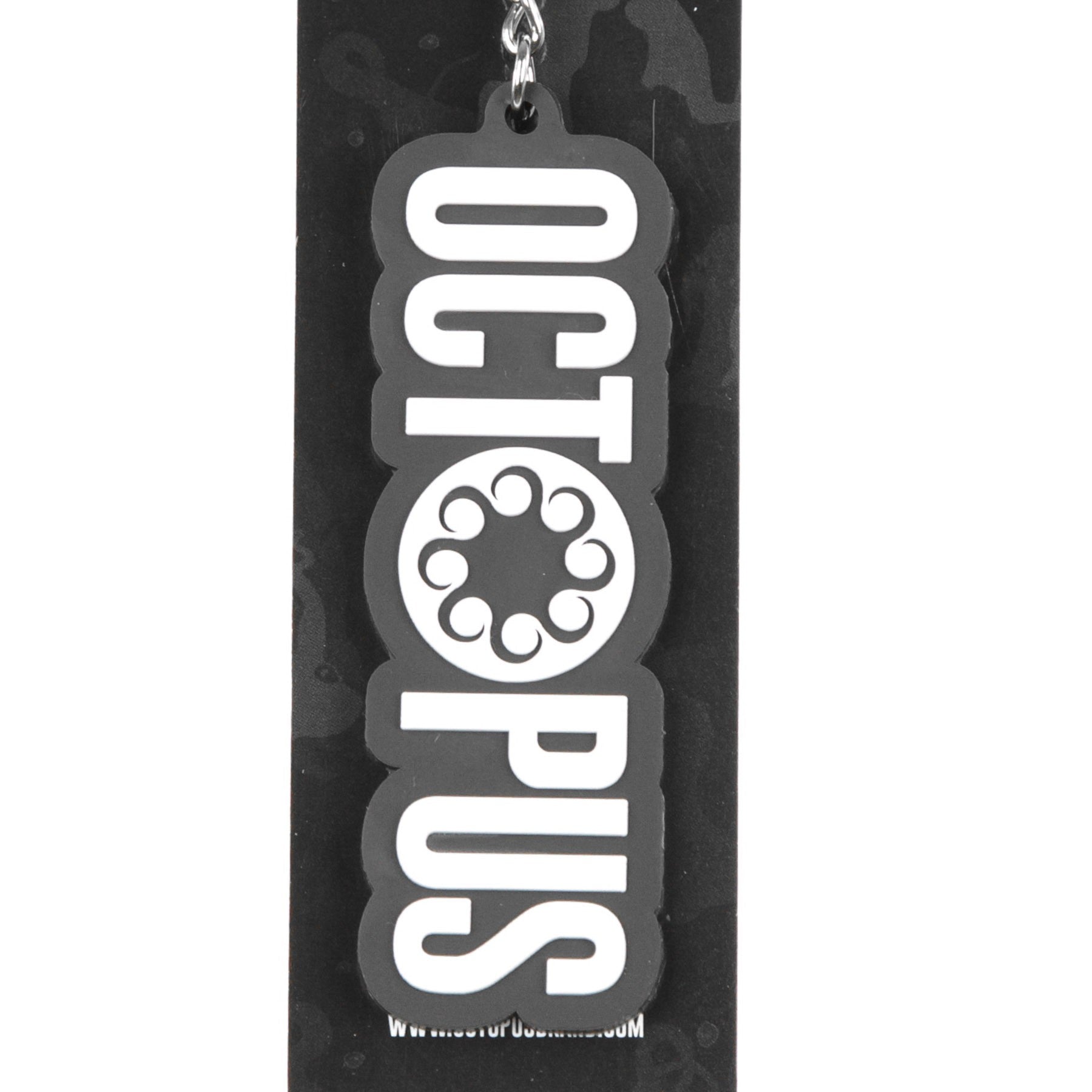 Octopus, Portachiavi Uomo Logo Soft Keychain, 