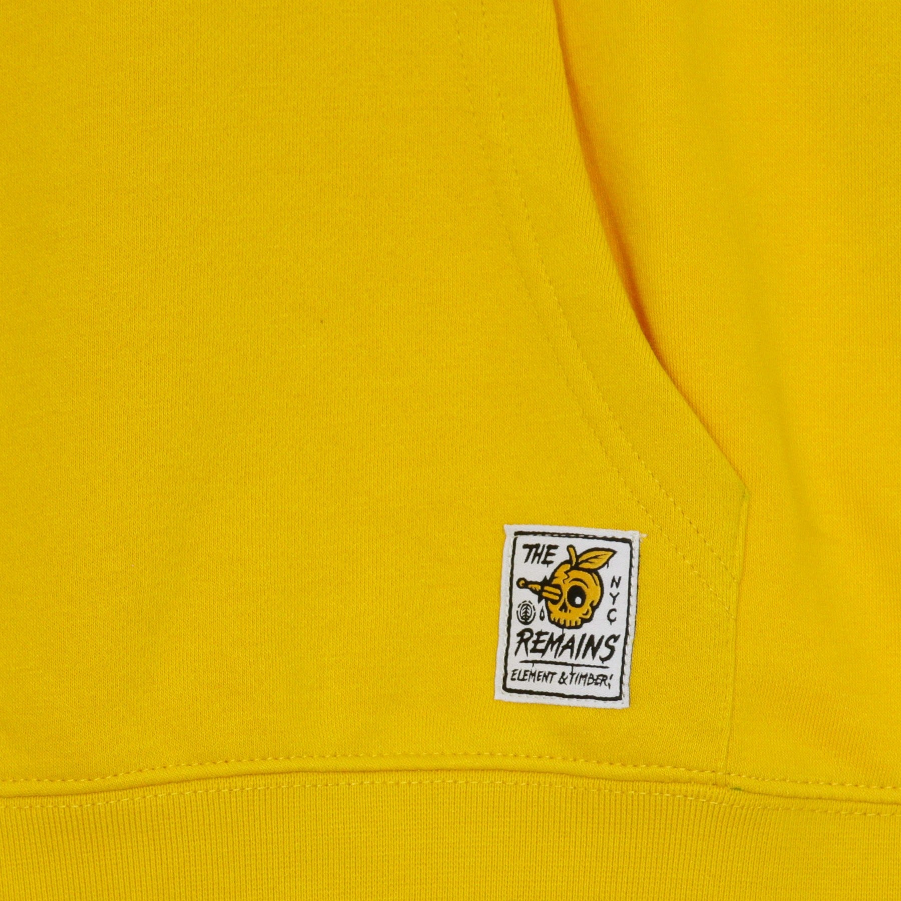 Felpa Cappuccio Uomo Element X Timber Liberty Hood Old Gold