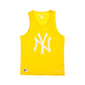 New Era, Canotta Uomo Mlb Team Logo Tank Neyyan, Authentic Gold/white