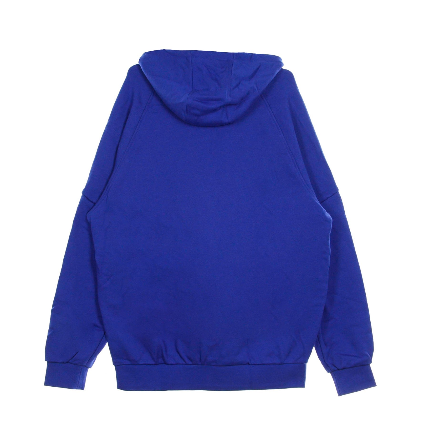 Men's Lightweight Hooded Sweatshirt Big Trefoil Outline Hoody Royal Blue/white