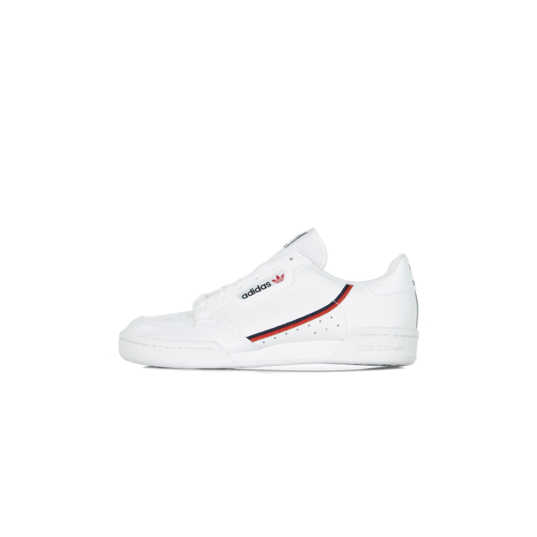 Continental 80 J Cloud White/scarlet/collegiate Navy Low Shoe for Boys