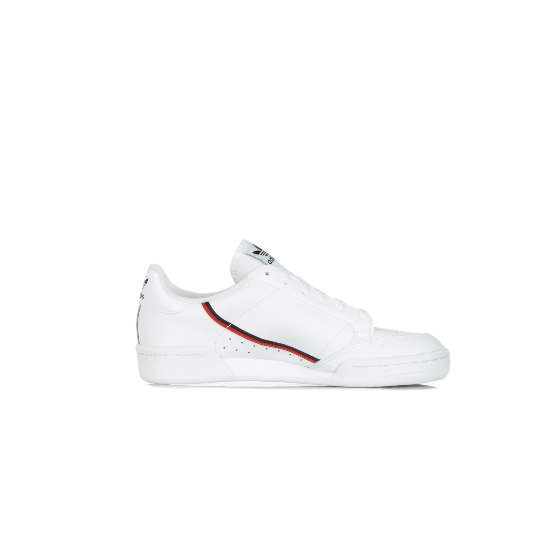 Continental 80 J Cloud White/scarlet/collegiate Navy Low Shoe for Boys