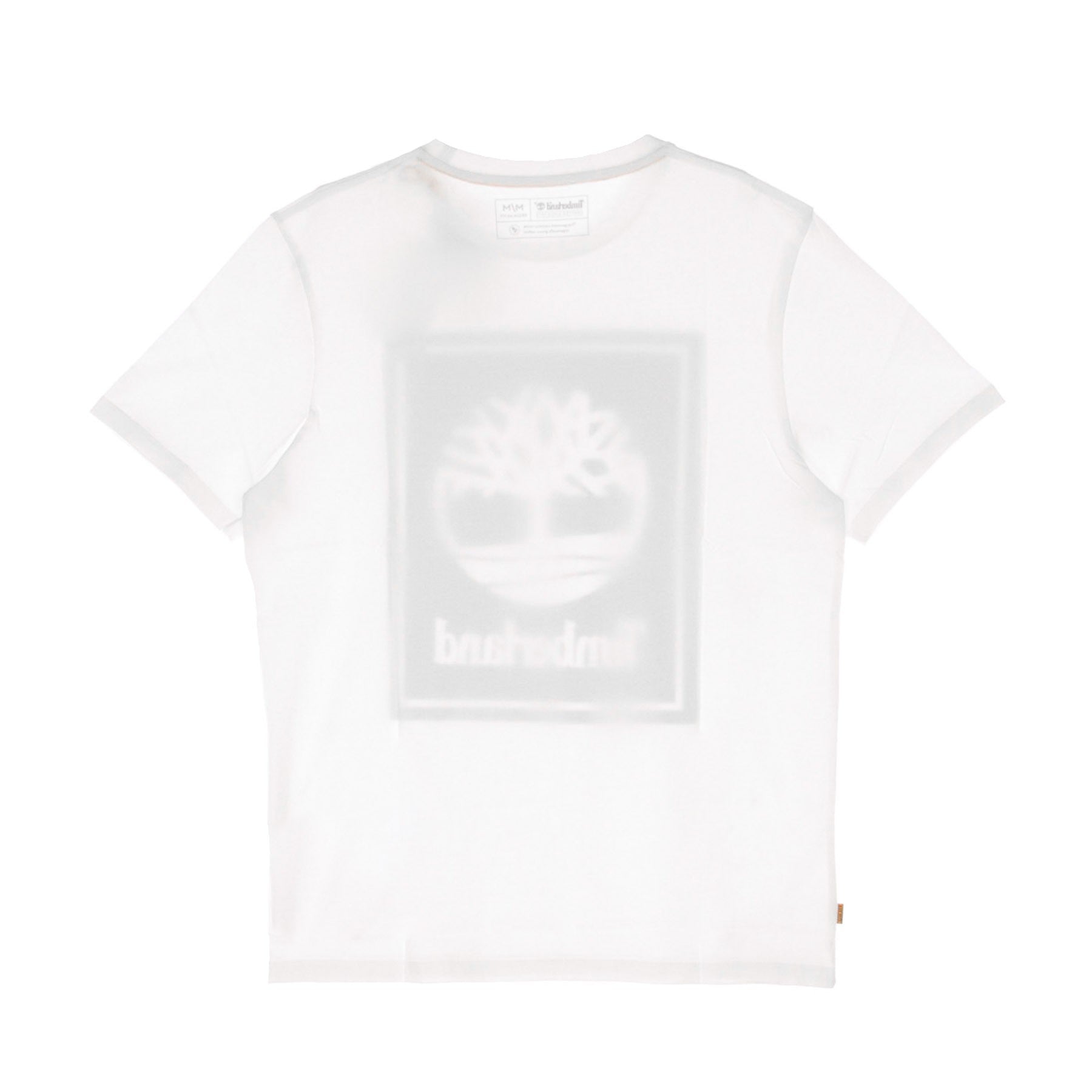 Men's Stack Logo Tee White/black T-shirt