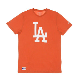 New Era, Maglietta Uomo Mlb Seasonal Team Logo Tee Losdod, Fire Orange/white
