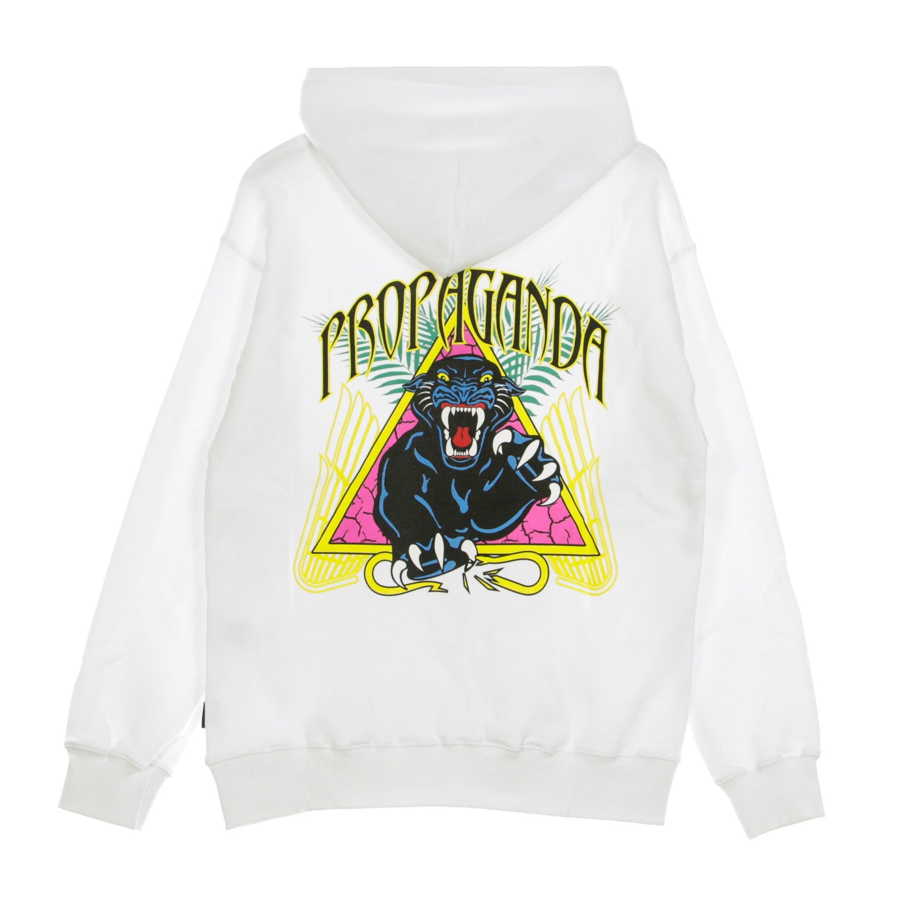 Propaganda, Felpa Cappuccio Uomo Panter Marble Hood, 