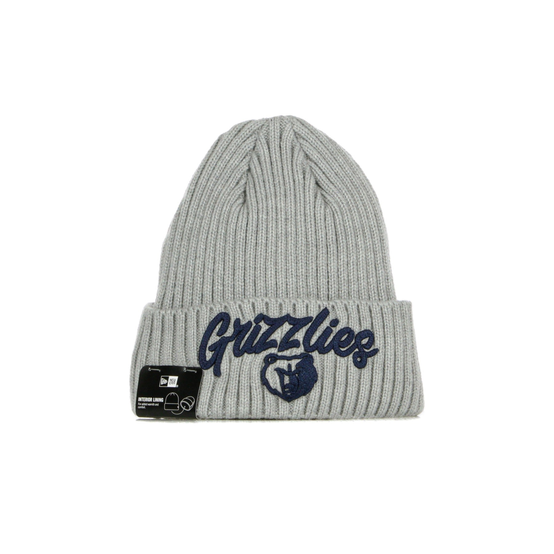 New Era, Uomo Nba 20 Draft Knit Memgri, Heather Grey/original Team Colors