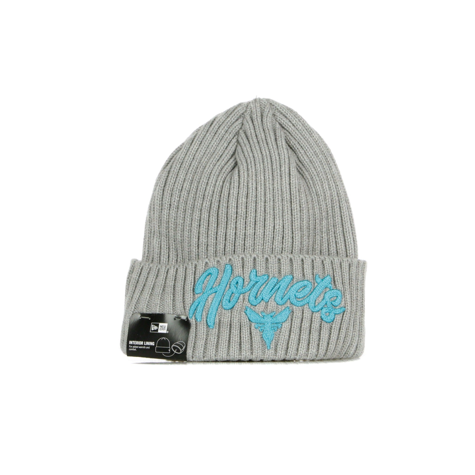 New Era, Uomo Nba 20 Draft Knit Chahor, Heather Grey/original Team Colors